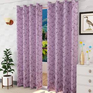 presto Purple Poly Cotton Door Curtain-picture-15