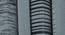 Laurette Door Curtains Set of 2 (Grey, 112 x 274 cm  (44" x 108") Curtain Size) by Urban Ladder - Cross View Design 1 - 389738