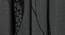 Laurita Door Curtains Set of 2 (Black, 112 x 274 cm  (44" x 108") Curtain Size) by Urban Ladder - Cross View Design 1 - 389741