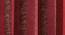 Lindal Window Curtains Set of 2 (Red, 152 x 112 cm  (66" x 44") Curtain Size) by Urban Ladder - Cross View Design 1 - 389760