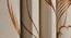 Lyndall Window Curtains Set of 2 (Gold, 152 x 112 cm  (66" x 44") Curtain Size) by Urban Ladder - Cross View Design 1 - 389766