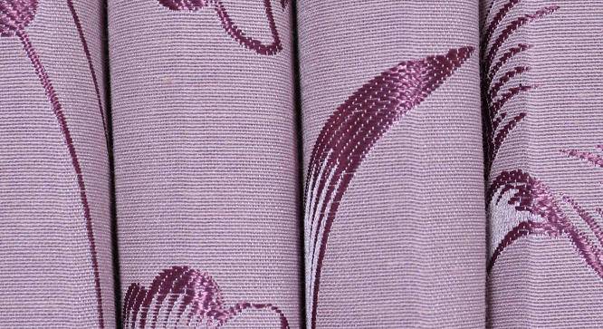 Lorree Door Curtains Set of 2 (Purple, 112 x 213 cm  (44" x 84") Curtain Size) by Urban Ladder - Cross View Design 1 - 389770