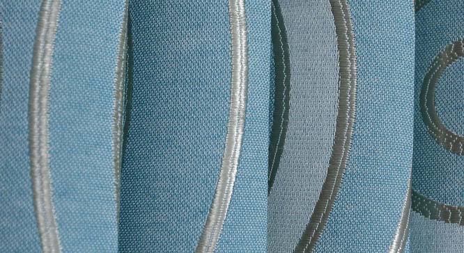 Lansing Window Curtains Set of 2 (Blue, 152 x 112 cm  (66" x 44") Curtain Size) by Urban Ladder - Cross View Design 1 - 389785