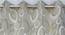 Mulan Door Curtains Set of 2 (Beige, 112 x 213 cm  (44" x 84") Curtain Size) by Urban Ladder - Design 1 Side View - 389795