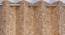 Kitty Door Curtains Set of 2 (Gold, 112 x 274 cm  (44" x 108") Curtain Size) by Urban Ladder - Design 1 Side View - 389824
