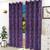 Oliverio door curtains set of 2 purple lp