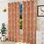 Stockton door curtains set of 2 rust lp