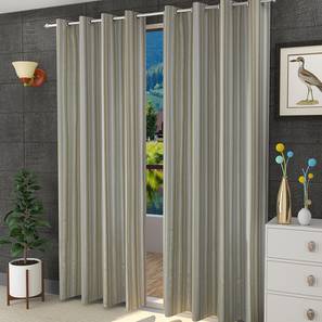 Gold Poly Cotton Window Curtain-image-42