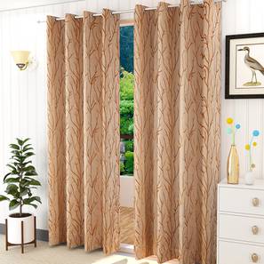 Kids Curtain Design Gold Poly Cotton Door Curtain