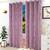 Oswald door curtains set of 2 purple lp