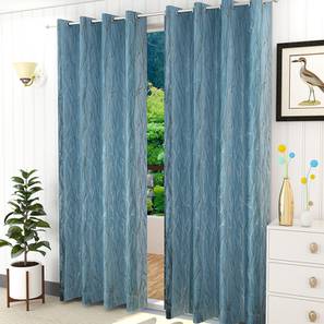Queenie door curtains set of 2 blue lp