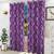 Onofrio door curtains set of 2 purple lp