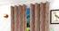 Vernon Door Curtains Set of 2 (Brown, 112 x 213 cm  (44" x 84") Curtain Size) by Urban Ladder - Front View Design 1 - 389938