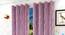 Oswald Door Curtains Set of 2 (Purple, 112 x 213 cm  (44" x 84") Curtain Size) by Urban Ladder - Front View Design 1 - 389944