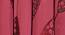 Sayge Door Curtains Set of 2 (Red, 112 x 213 cm  (44" x 84") Curtain Size) by Urban Ladder - Cross View Design 1 - 389968