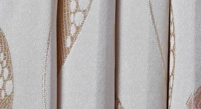 Ninja Window Curtains Set of 2 (Pink, 152 x 112 cm  (66" x 44") Curtain Size) by Urban Ladder - Cross View Design 1 - 389973