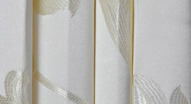 Younes Door Curtains Set of 2 (White, 112 x 274 cm  (44" x 108") Curtain Size) by Urban Ladder - Cross View Design 1 - 389991