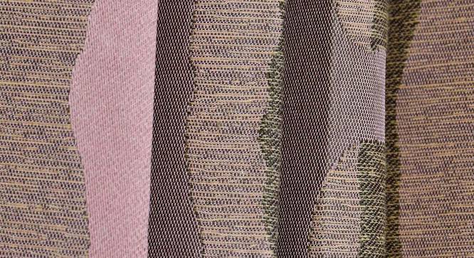 Sallyanne Door Curtains Set of 2 (Pink, 112 x 213 cm  (44" x 84") Curtain Size) by Urban Ladder - Cross View Design 1 - 389997