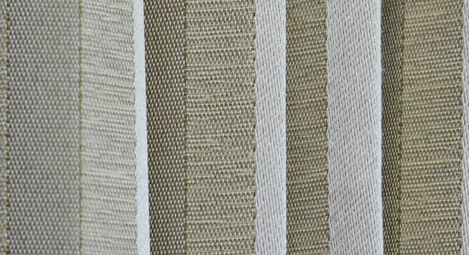 Yollanda Door Curtains Set of 2 (Gold, 112 x 213 cm  (44" x 84") Curtain Size) by Urban Ladder - Cross View Design 1 - 390000