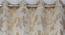 Travis Door Curtains Set of 2 (Gold, 112 x 274 cm  (44" x 108") Curtain Size) by Urban Ladder - Design 1 Side View - 390047