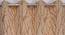 Norma Door Curtains Set of 2 (Gold, 112 x 274 cm  (44" x 108") Curtain Size) by Urban Ladder - Design 1 Side View - 390072