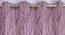 Oswald Door Curtains Set of 2 (Purple, 112 x 213 cm  (44" x 84") Curtain Size) by Urban Ladder - Design 1 Side View - 390074