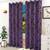 Primrose door curtains set of 2 purple lp