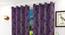 Ohio Door Curtains Set of 2 (Purple, 112 x 274 cm  (44" x 108") Curtain Size) by Urban Ladder - Front View Design 1 - 390109