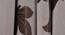Zephyr Door Curtains Set of 2 (Brown, 112 x 213 cm  (44" x 84") Curtain Size) by Urban Ladder - Cross View Design 1 - 390114