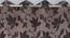 Zephyr Door Curtains Set of 2 (Brown, 112 x 213 cm  (44" x 84") Curtain Size) by Urban Ladder - Design 1 Side View - 390122