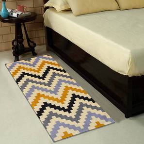 Runners Design Multi Coloured Wool Runner