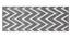 Pepin Runner (Grey & White) by Urban Ladder - Cross View Design 1 - 390167