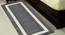 Porter Runner (Grey & White) by Urban Ladder - Front View Design 1 - 390224