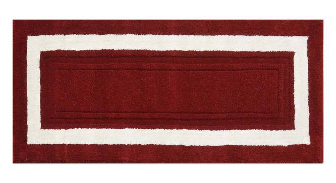 Philbert Runner (Maroon & White) by Urban Ladder - Cross View Design 1 - 390231