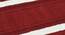 Philbert Runner (Maroon & White) by Urban Ladder - Design 1 Side View - 390241