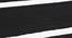 Pons Runner (Black & White) by Urban Ladder - Design 1 Side View - 390243