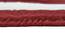Philbert Runner (Maroon & White) by Urban Ladder - Design 1 Close View - 390261