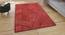 Jacqueline Carpet (Rectangle Carpet Shape, 91 x 152 cm  (36" x 60") Carpet Size, Red & Beige) by Urban Ladder - Front View Design 1 - 390418