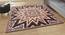 Elliott Carpet (Square Carpet Shape, 152 x 152 cm  (60" x 60") Carpet Size, brown & beige) by Urban Ladder - Front View Design 1 - 390426
