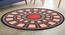Azalea Carpet (Square Carpet Shape, 183 x 183 cm (72" x 72") Carpet Size) by Urban Ladder - Front View Design 1 - 390432