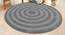 Cleo Carpet (Grey, Square Carpet Shape, 152 x 152 cm  (60" x 60") Carpet Size) by Urban Ladder - Front View Design 1 - 390452