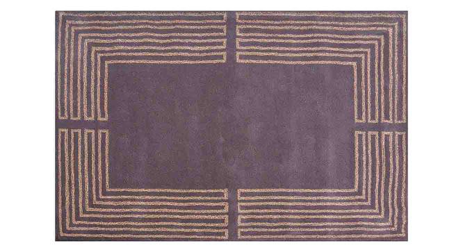 Esme Carpet (Rectangle Carpet Shape, brown & beige, 152 x 210 cm  (60" x 83") Carpet Size) by Urban Ladder - Cross View Design 1 - 390477