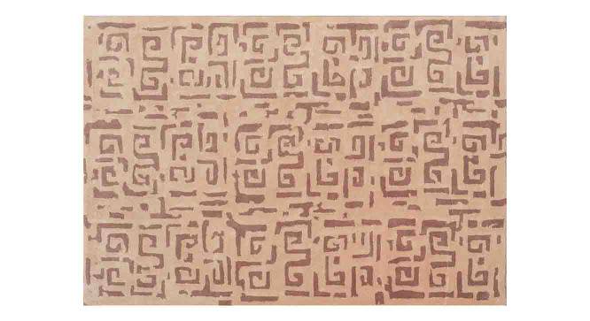 Charli Carpet (Rectangle Carpet Shape, 56 x 140 cm (22" x 55") Carpet Size, Mouse & Beige) by Urban Ladder - Cross View Design 1 - 390484