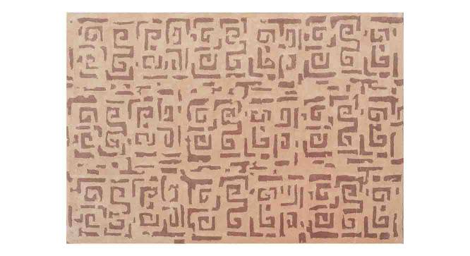 Charli Carpet (Rectangle Carpet Shape, 91 x 152 cm  (36" x 60") Carpet Size, Mouse & Beige) by Urban Ladder - Cross View Design 1 - 390485