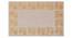 Heaven Carpet (Rectangle Carpet Shape, 91 x 152 cm  (36" x 60") Carpet Size, Beige & Gold) by Urban Ladder - Cross View Design 1 - 390489