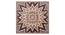 Elliott Carpet (Square Carpet Shape, 152 x 152 cm  (60" x 60") Carpet Size, brown & beige) by Urban Ladder - Cross View Design 1 - 390502