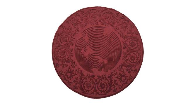 Arman Carpet (Square Carpet Shape, Maroon, 244 x 244 cm (96" x 96") Carpet Size) by Urban Ladder - Cross View Design 1 - 390519