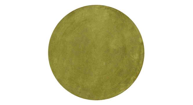Emmeline Carpet (Green, Square Carpet Shape, 213 x 213 cm  (84" x 84") Carpet Size) by Urban Ladder - Cross View Design 1 - 390524