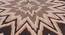 Elliott Carpet (Square Carpet Shape, 152 x 152 cm  (60" x 60") Carpet Size, brown & beige) by Urban Ladder - Design 1 Side View - 390578