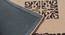 Daniella Carpet (Rectangle Carpet Shape, brown & beige, 152 x 210 cm  (60" x 83") Carpet Size) by Urban Ladder - Rear View Design 1 - 390634